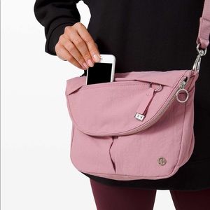 Lululemon All Night Festival Bag Pink Taupe